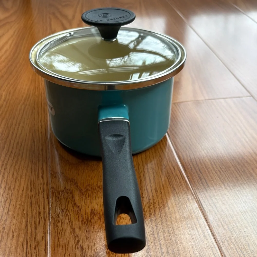 Le Creuset Caribbean Saucepan with Glass Lid